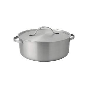 Arrocera Moven de Acero Inoxidable 6 Litros con Tapa